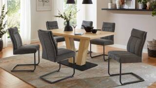 Niehoff 6-er Gruppe Schwingstuhl Ausstellungsstück