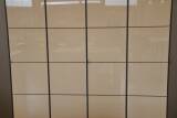 Wiemann Quito Kleiderschrank – 6-türig, 300 × 218 × 60 cm, Havanna/Glas Champagner