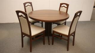  Klose Kollektion Polsterstuhl 4er Gruppe Sonderposten