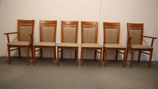 Klose Kollektion 6er Gruppe Polsterstuhl Sonderposten