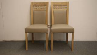 Klose Kollektion 2er Gruppe Polsterstuhl Sonderposten