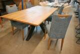 Klose Kollektion 4er Gruppe Polsterstuhl Sonderposten