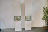 Hausmarke 2 Vitrinen Ausstellungsstücke