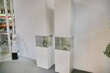 Hausmarke 2 Vitrinen Ausstellungsstücke