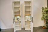 Hausmarke 2 Vitrinen Ausstellungsstücke