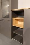 Röhr-Bush Flow 108 Büromöbel-Set – Ausstellungsstück, 4-teilig, Graphit matt / Eiche Sand