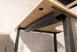Röhr-Bush Flow 108 Büromöbel-Set – Ausstellungsstück, 4-teilig, Graphit matt / Eiche Sand