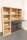 Röhr-Bush Techno Büromöbel-Set Koje 108-2 – Laptop-Box Typ 415 + Regal Typ 402, Graphit/Eiche Sand