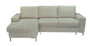 Sass Polstermöbel Lilly Ecksofa – Bettfunktion, 240 × 150 cm