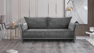 Sass Polstermöbel Schlafsofa Sabina – Liftfunktion, 190×140 cm Liegefläche