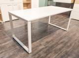 Röhr-Bush Flow Büromöbel-Set Koje 110 – 5-teilig, Weiß/Eiche Sand, Ausstellungsware