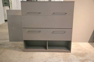 Röhr Bush Techno Officebox Aktenschrank – Ausstellungsware, 140 × 146,9 × 43 cm