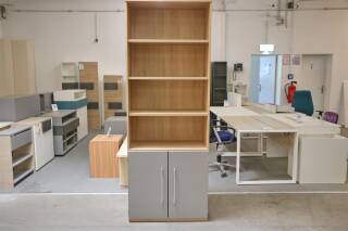 Röhr Techno Aktenschrank Typ 482 – 6 Ordnerhöhen, 80 × 217 cm