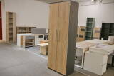 Röhr-Bush Techno Aktenschrank Typ 480 – Ausstellungsstück, 6 Ordnerhöhen, 80 × 217,4 × 43 cm