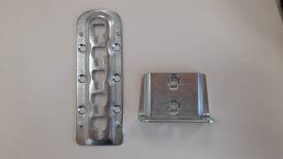 Bett Continental-Adapter-Set Metall – Lattenrostauflage Ersatzteil