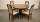 Klose Esstisch + 4 Stühle – Buche/Nussbaum, 95–132 × 95 cm