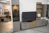 Die Hausmarke Wohnwand Mondo – 4-tlg., 350 × 200 cm, Nougat