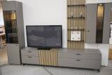 Die Hausmarke Wohnwand Mondo – 4-tlg., 350 × 200 cm, Nougat