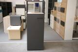  Röhr Coccon Schrank mit Metallaufsatz Graphit matt