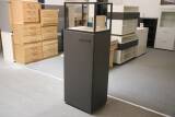  Röhr Coccon Schrank mit Metallaufsatz Graphit matt