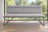 Niehoff Sitzbank Cord Beige Kufengestell Schwarz