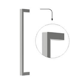 Griff L1 | Reling-Griff Metall, Edelstahl