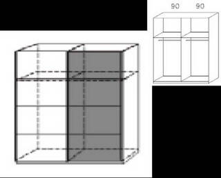 B 181 / H 236 cm